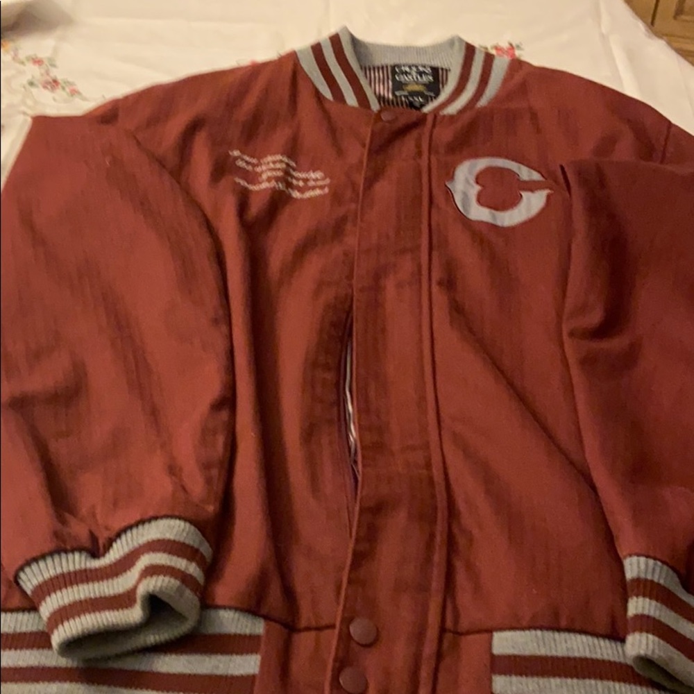 Crooks & castles zipper up jacket